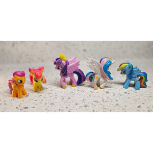 My Little Pony Mini Figure Lot – 5 Ponies